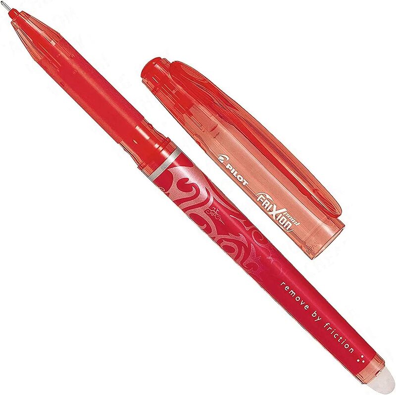 

Pilot 12-Piece Frixion Point Ultra Fine Erasable Rollerball Pen, Red