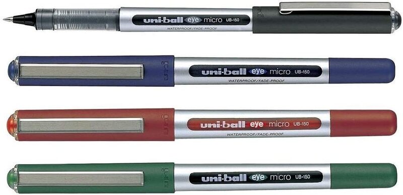 

Uniball 4-Piece Eye Ballpoint Pen Set, Multicolour