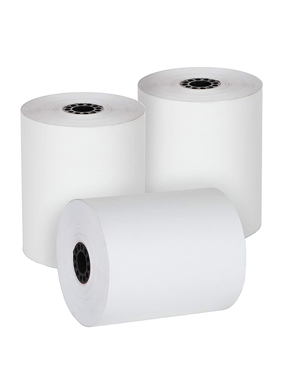 

Labtek Thermal Receipt Rolls for POS Machines Box, 60 Pieces, White