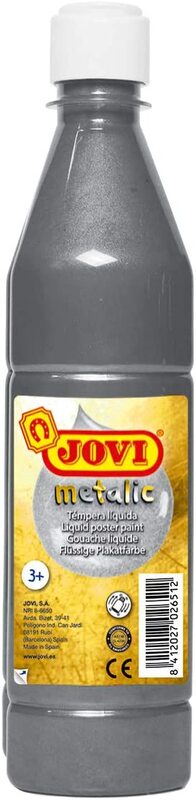 

Jovi 500ml Liquid Poster Paint Bottle, Silver