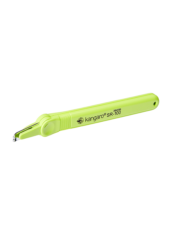 Kangaro Stapler Remover, SR-100, Green