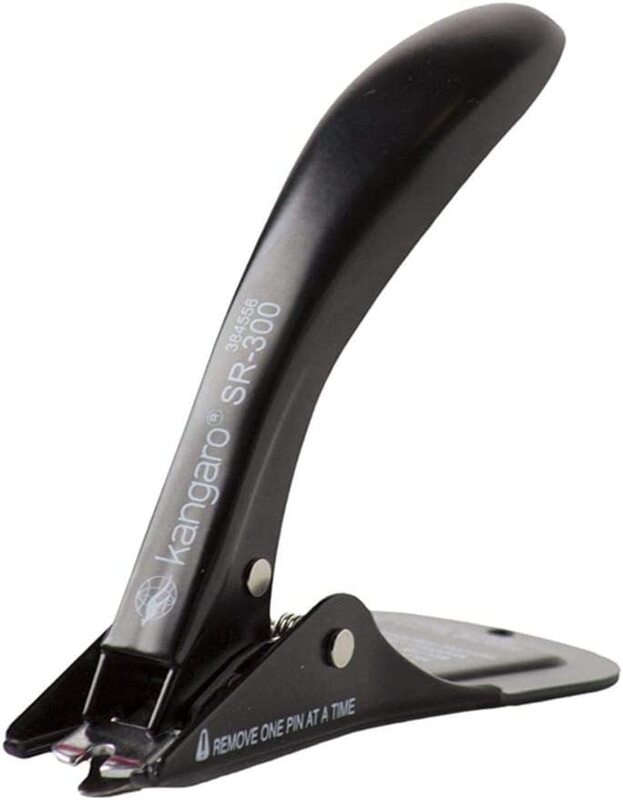 

Kangaro SR-300 Heavy Duty Steel Staple Remover, Black