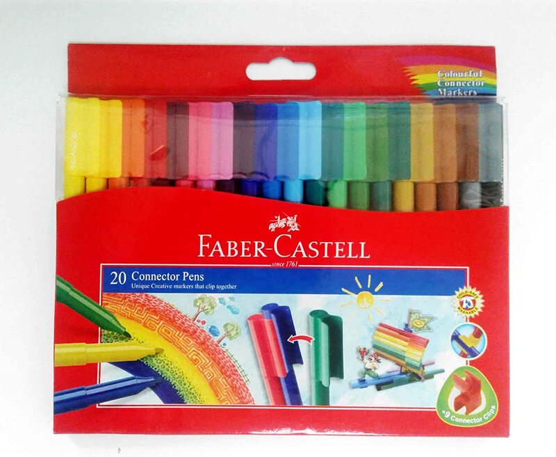 

Faber-Castell 20-Piece Connector Pens, Multicolour
