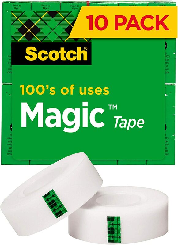 

Scotch Magic Tape, 10 Rolls, Transparent