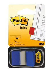 3M Post It Tape Flag, 25.4 x 43.2mm, 3M-680-2, Blue