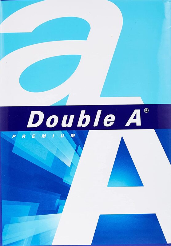 

Double A Premium Printer Copy Paper, Size A5, (148x210mm) 80GSM, 500 Pages, Ream, White