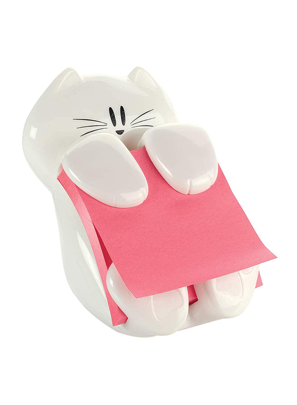 Scotch Post-it CAT 330 Pop Up Note Dispenser with 1 Pad 45 Sheets, White