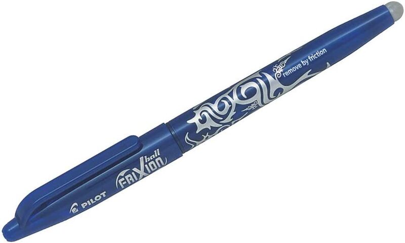 

Pilot Frixion Erasable Pen, 0.7mm, Blue