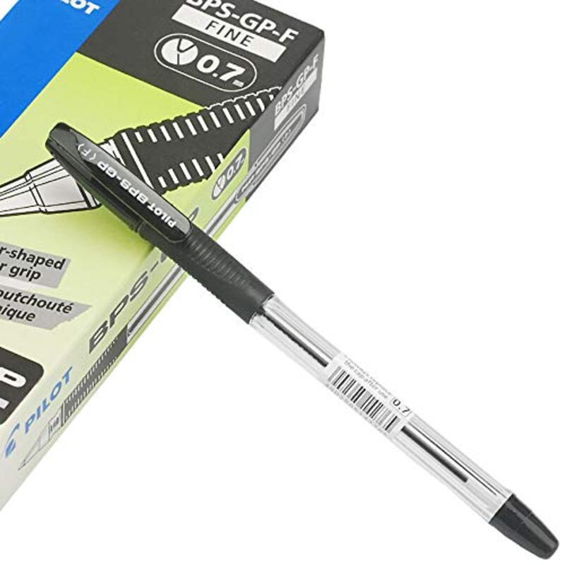 

Pilot 12-Piece Ballpoint Pen Set, 0.7mm, Bps-Gp, Black