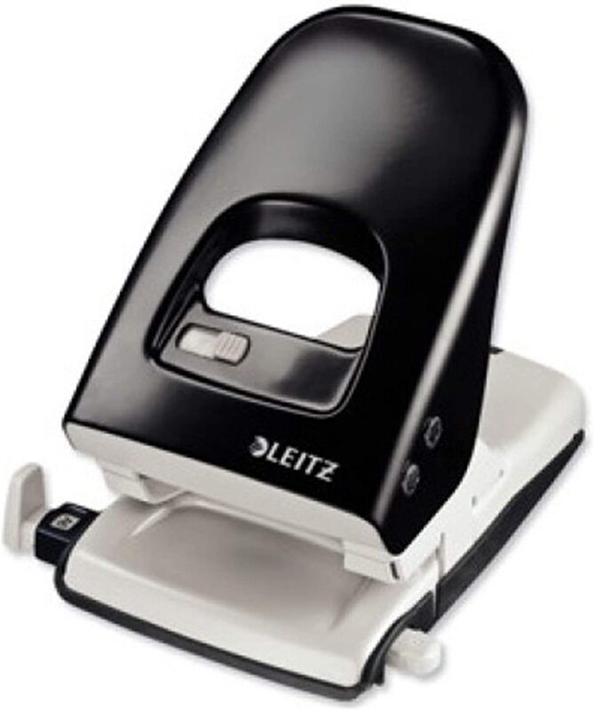 

Leitz 5138 2-Hole Punch, 40 Sheet, Cap Assorted, Multicolour
