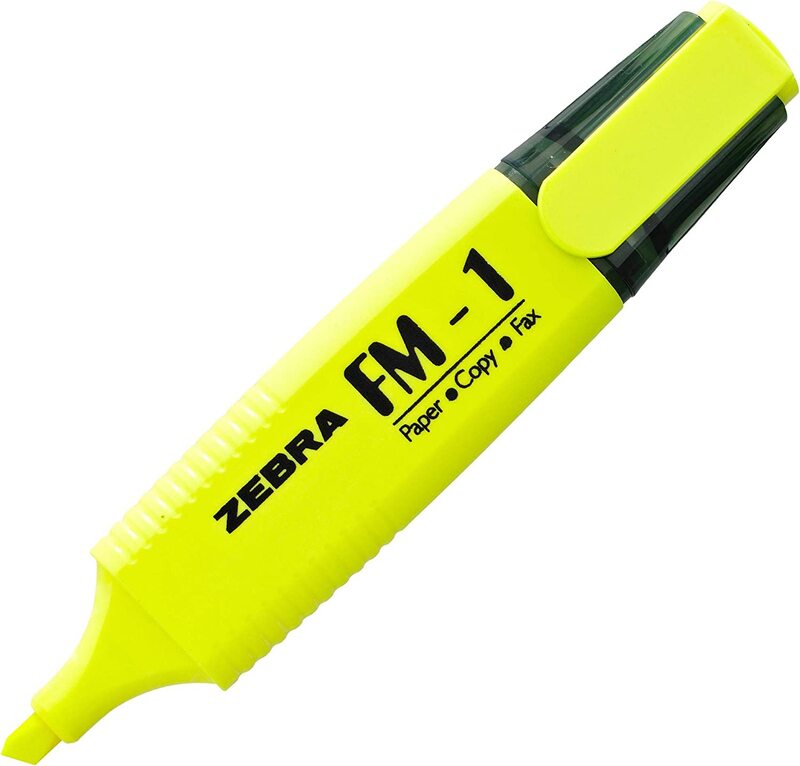 

Zebra 10-Piece Highlighter, Yellow