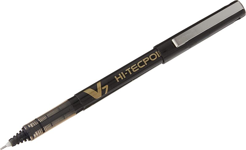 

Pilot 12-Piece BX-V7-B Hi-Tecpoint Rollerball Pen, 0.7mm, Black