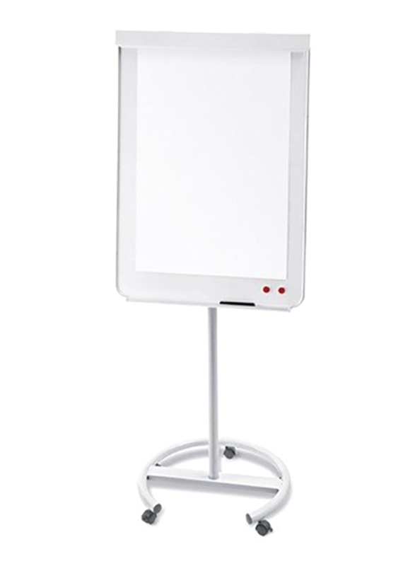 

Magnetoplan Deluxe Mobile Flipchart, White