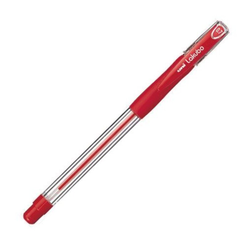 

Uniball 12-Piece Lakubo Ballpoint Pen Set, 0.7mm, Red