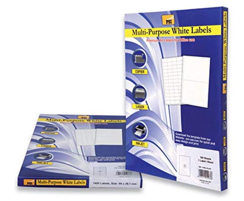 

PSI Multipurpose Label, 105 x 49mm, White