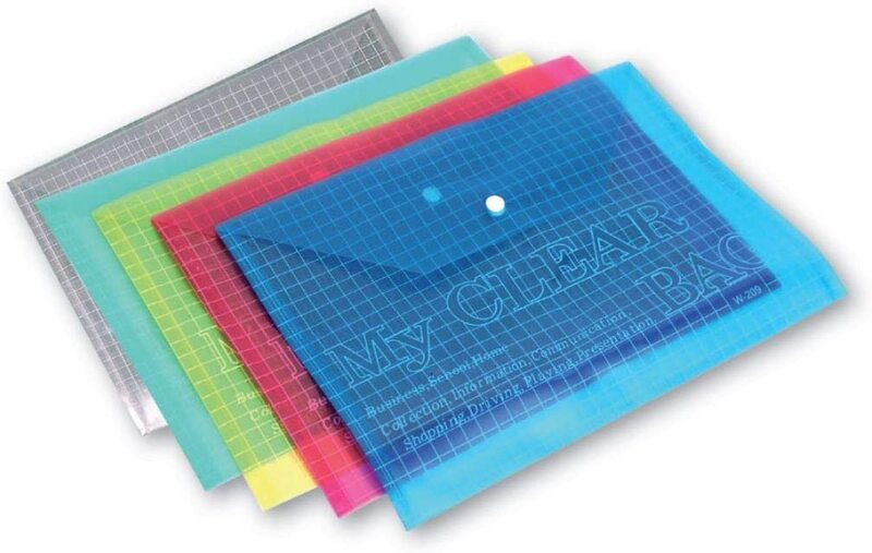 

PSI A4 Size My Clear Bag, Multicolour