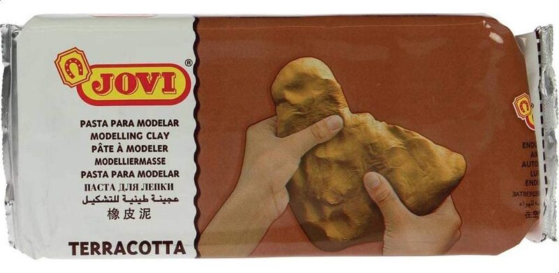 

Jovi 1000gm Air Hardening Terracotta Modelling Clay, Brown