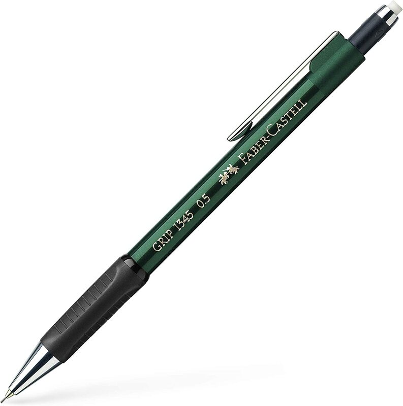 

Faber-Castell Grip Mechanical Pencil, 0.5mm, 1345, Green