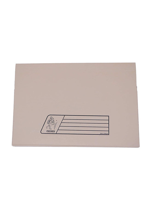 

Delight Premier 300GSM Full Flap/Cover File, 10 Pieces, Brown