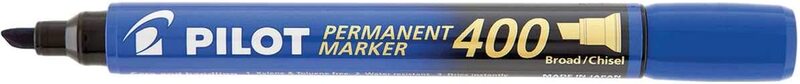 

Pilot Chisel Tip Permanent Markers, SCA-400-L, 12 Pieces, Blue