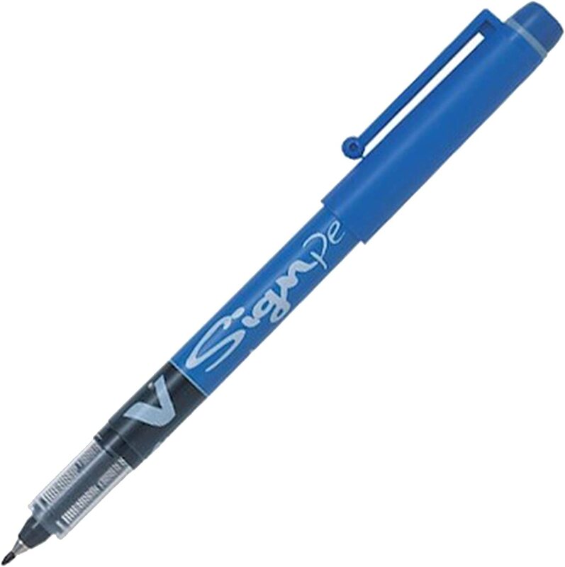 

Pilot 12-Piece V Sign Pen, Medium Tip, Blue