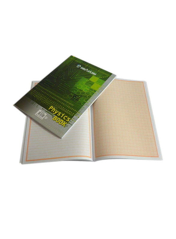 

Sinarline Physics Graph Notebook, 40 Sheets, EB-02980, 29.7 x 21cm, Green