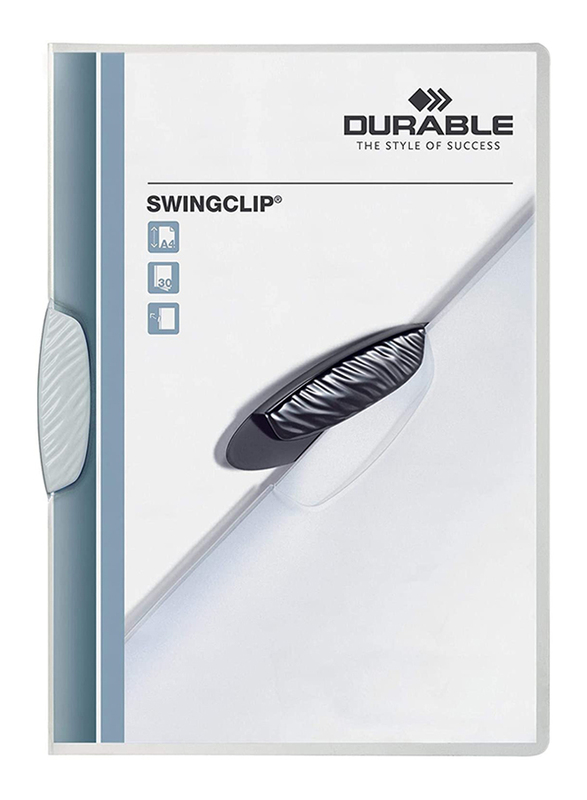 Durable DUPG2260-02 Swing Clip File, A4 Size, White