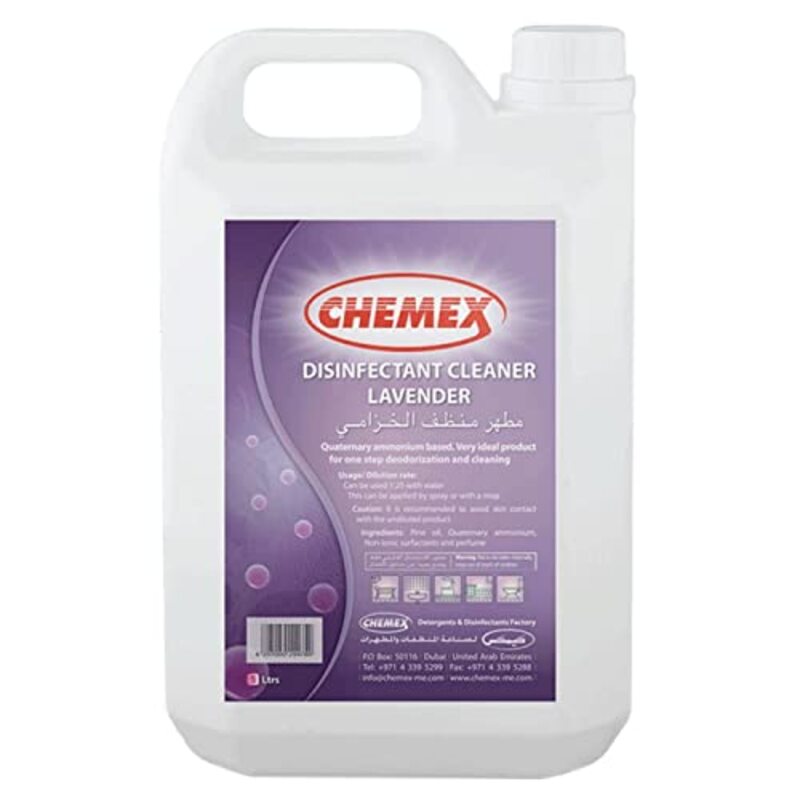 

Chemex Lavender Disinfectant Floor Cleaner, 5 Liters