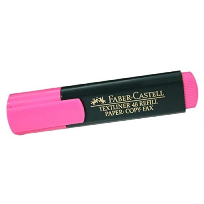 

Faber-Castell Text Liner Highlighter, 12 Pieces, Pink