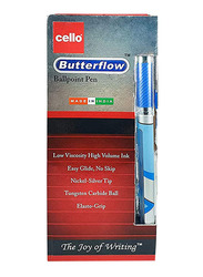 Cello 12-Piece Finegrip Ball Pen, 0.7 mm Set, Blue