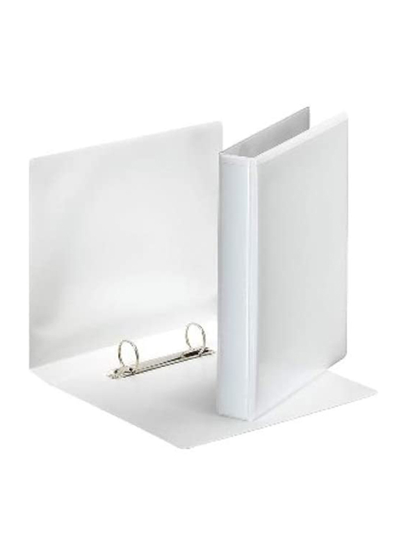 Presentation 2 Rings Binder with 40mm Spine, White