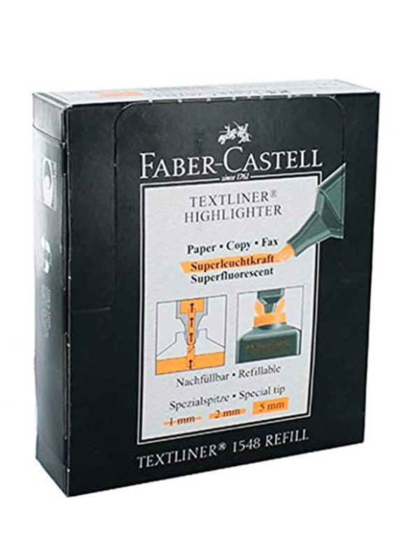 

Faber-Castell 10-Piece Highlighter Pen, Orange