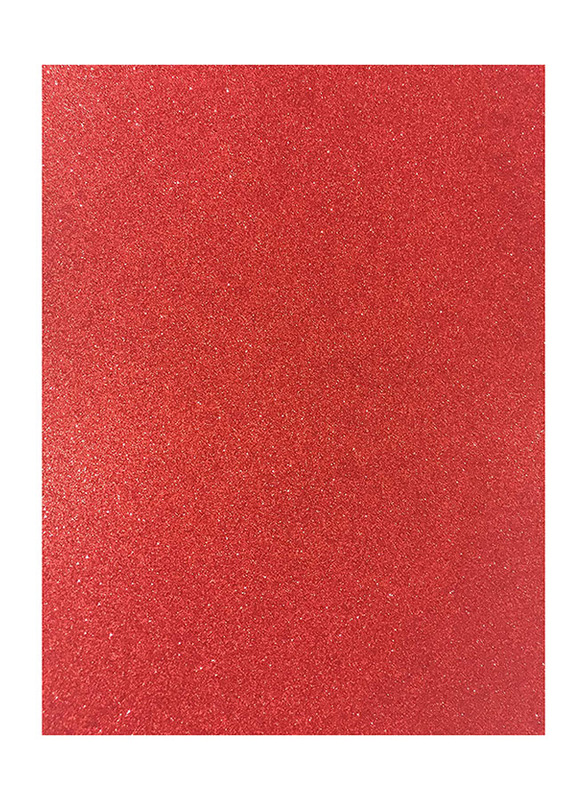 

Sadaf Glitter Foam Sheet, 50 x 70cm, Red