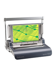 Fellowes Medium Wire Binding Machine Model Quasar Wire, Grey