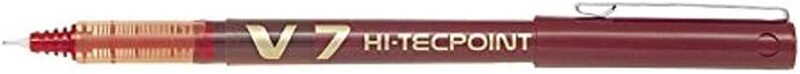 

Pilot V7 Hi-Tecpoint Rollerball Pen, 0.7mm, Red