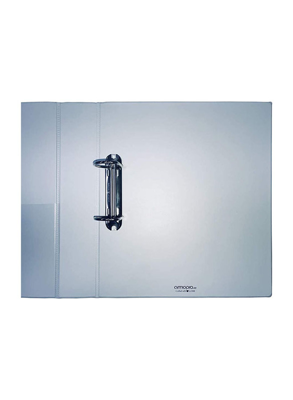 

Armopro 2 D Ring Binder, 1 inch Spine, White