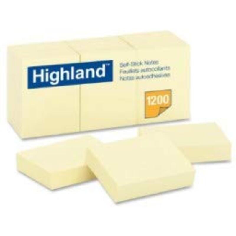 

Quick Office Self-Sticking Note, 1.5 x 2-inch, 12 Packet, Yellow