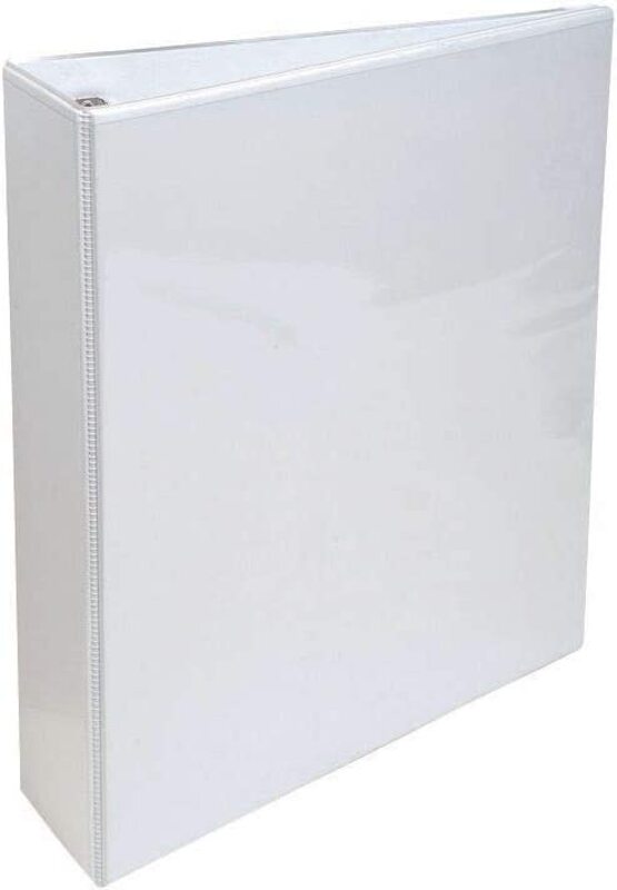 

Alpha A4-4D Presentation Ring Binder, 10 Piece, White