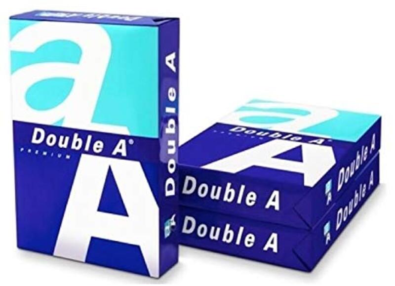 

Double A Premium Photocopy Paper Ream, 500 Sheets, 80 GSM, A4 Size, White