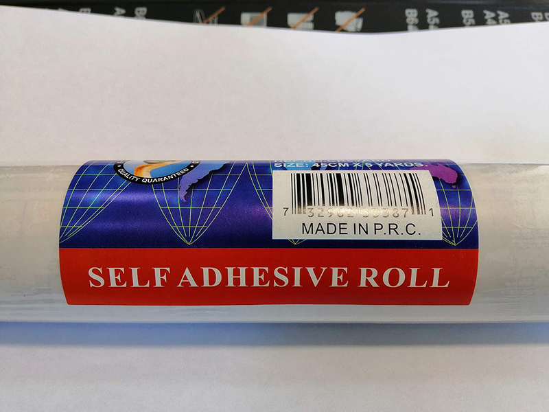 Deluxe Self Adhesive Roll, 45cm X 5 Y, Clear