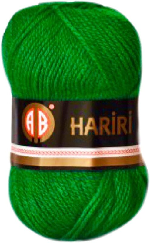 

AB Hariri 40gm Crochet and Knitting Yarn, No.144 Green