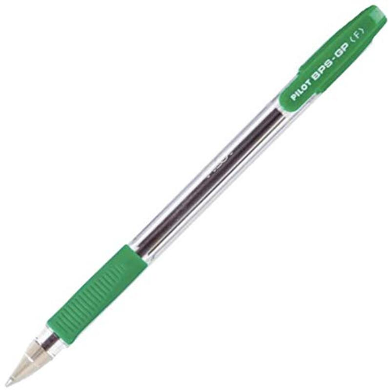 

Pilot 12-Piece BPS-GP Ball Pen, 0.7mm, Green