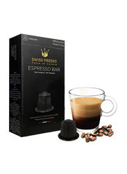 Swiss Presso Espresso Bar Nespresso Compatible Coffee, 10 Capsules