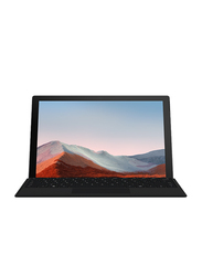Microsoft Surface Pro 7+ 2-in-1 Laptop, 12.3" PixelSense FHD Touch Display, Intel Core i5 11th Gen 2.4GHz, 256GB SSD, 8GB RAM, Intel Iris Xe Graphics, EN KB, Wi-Fi, Win10 Pro, 1NA-00021, Black