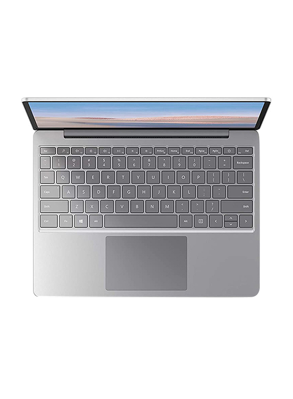 Microsoft Surface Laptop Go, 12.4" PixelSense Touch Display, Intel Core i5-1035G1 10th Gen 3.60GHz, 128GB SSD, 8GB RAM, Intel UHD Graphics, EN KB, Windows 10 Pro, TNU-00014, Platinum