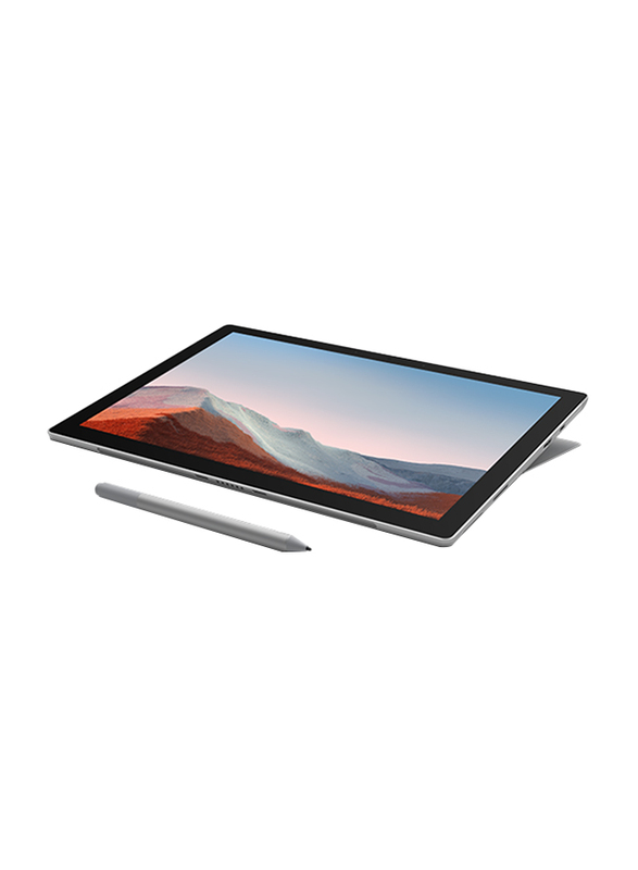 Microsoft Surface Pro 7+ 2-in-1 Laptop, 12.3" PixelSense FHD Touch Display, Intel Core i5 11th Gen 2.4GHz, 256GB SSD, 8GB RAM, Intel Iris Xe Graphics, EN KB, Wi-Fi, Win10 Pro, 1NA-00006, Platinum