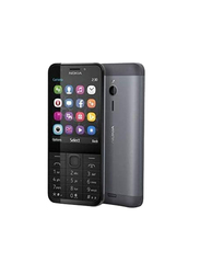 Nokia 230 15GB Black, 16MB RAM, 2G, Dual Sim Normal Mobile Phone