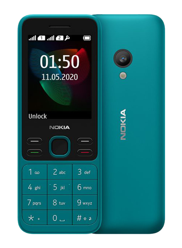 

Nokia 150 (2020) 4MB Blue, 4MB RAM, 2G, Dual Sim Normal Mobile Phone