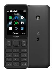 Nokia 125 4MB Black, 4MB RAM, 2G, Dual Sim Normal Mobile Phone