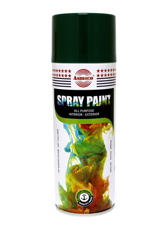 

Asmaco Spray Paint, 400ml, Dark Green